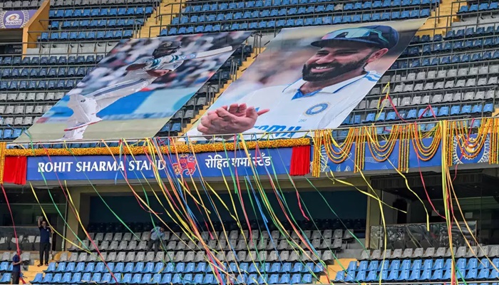 Rohit Sharma Stand Inauguration