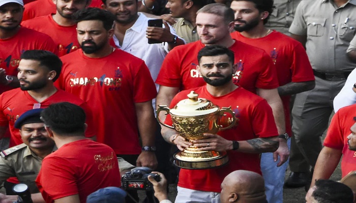 RCB celebration Stampede