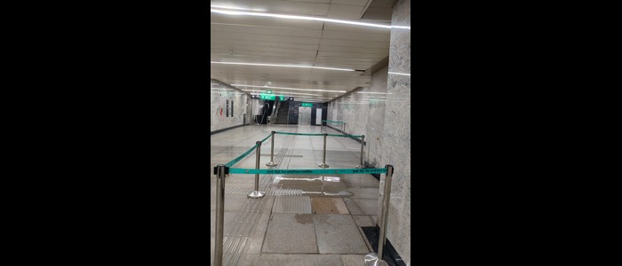 water leakage in metro3