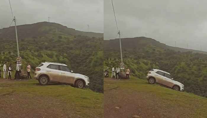 Satara Accident Viral Video