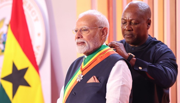 Narendra Modi Ghana Award