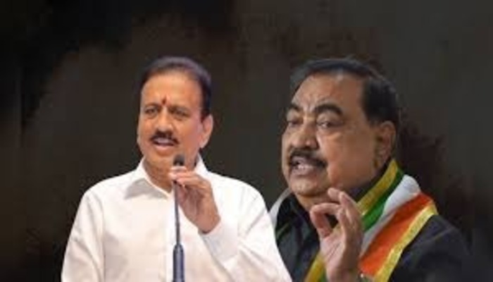 Eknath Khadse criticizes Girish Mahajan
