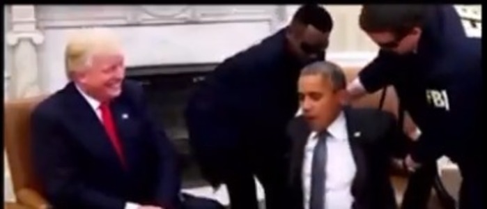 Trump Shares AI Video of Obama’s Arrest