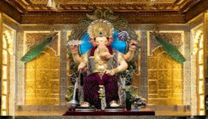 lalbaug raja 50 foot ac pandal