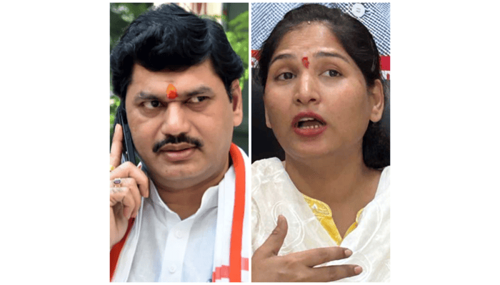 Dhananjay Munde & Karuna Munde