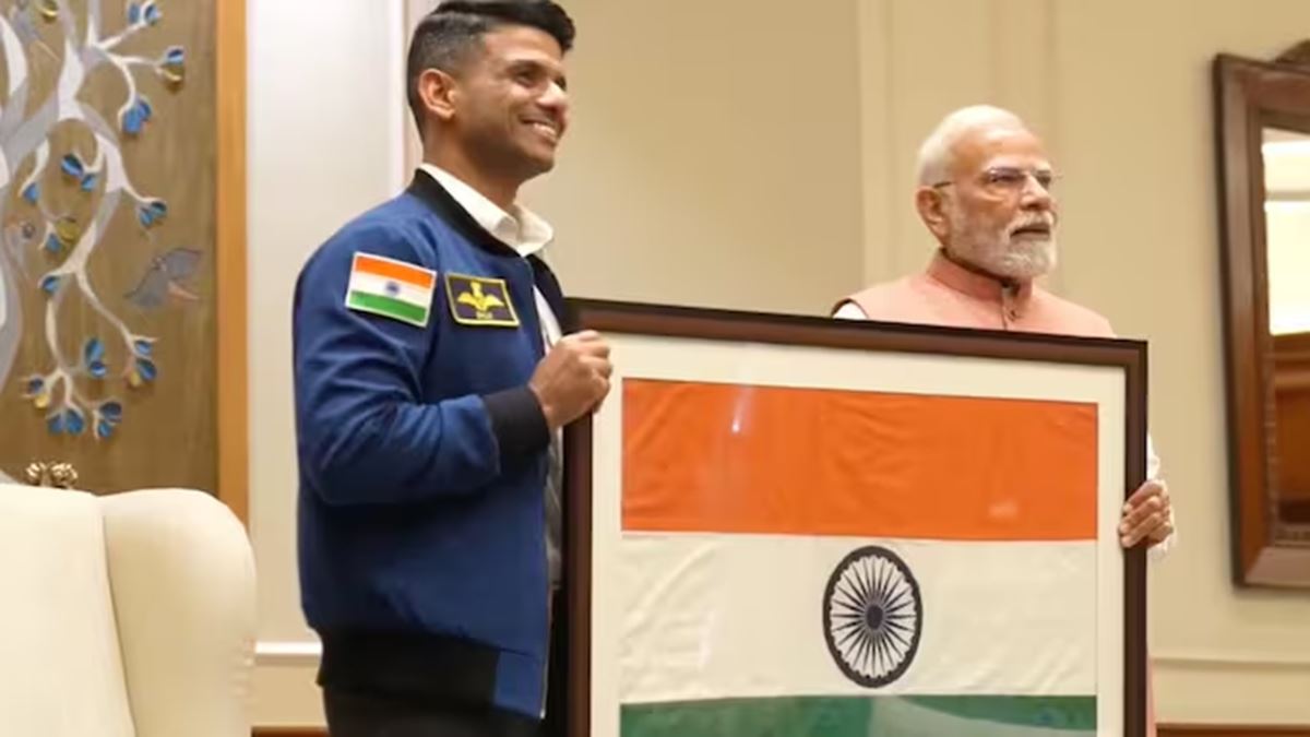 Shubhanshu Shukla Meets Narendra Modi