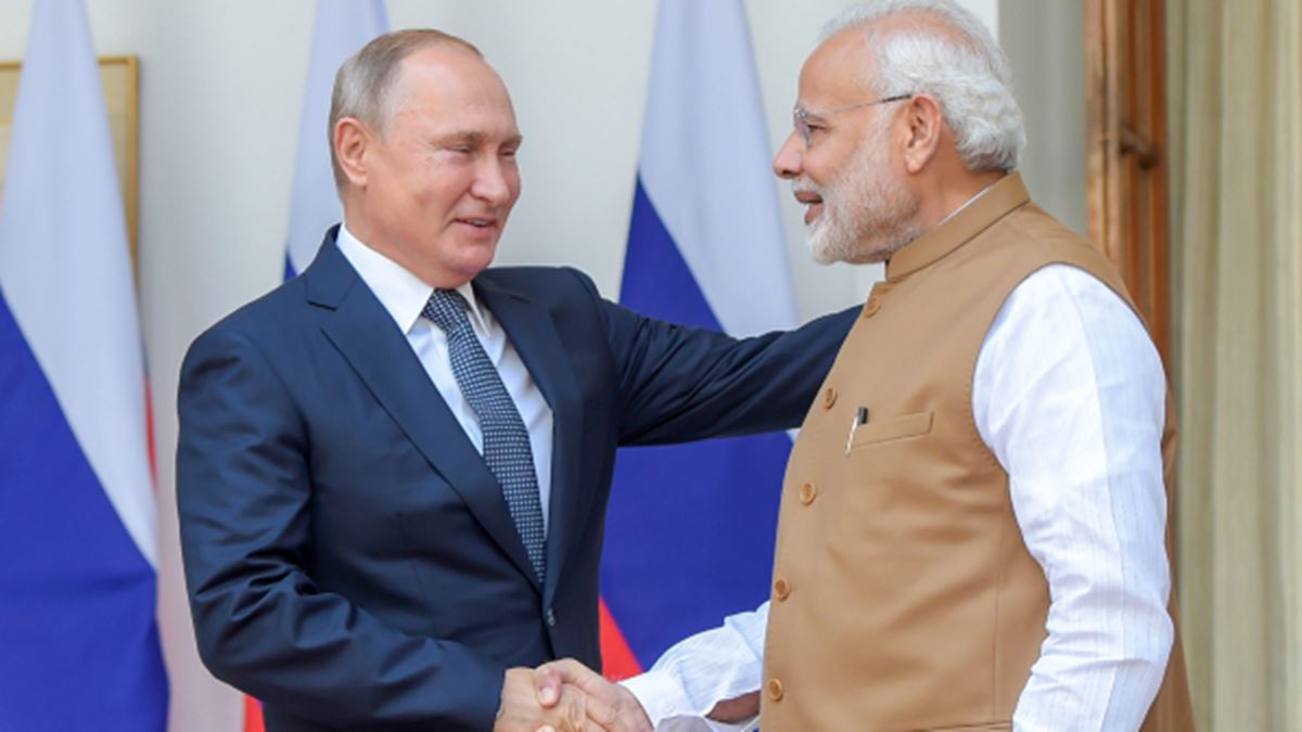 PM Modi Speaks To Vladimir Putin
