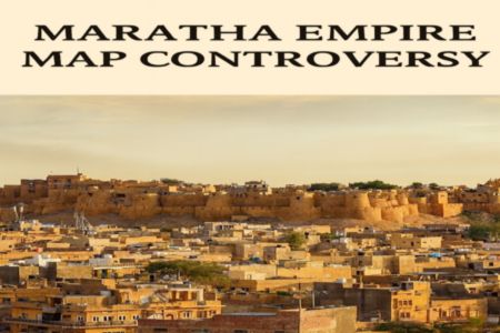 Maratha Empire Map Controversy