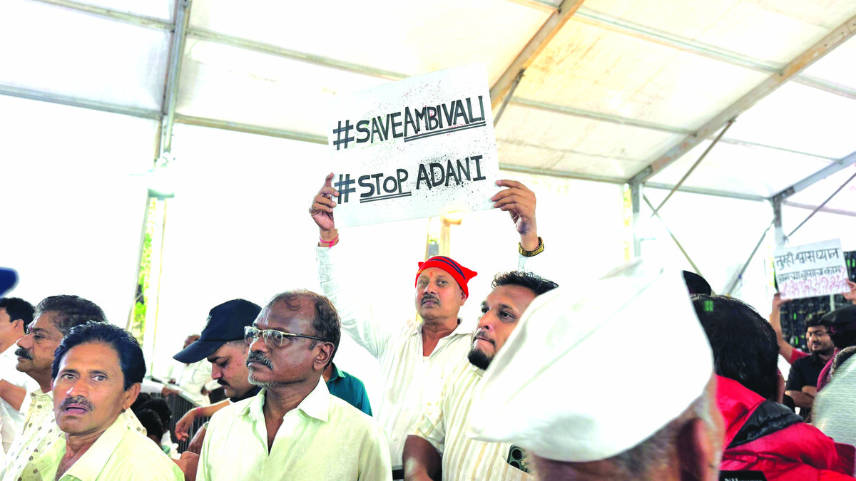 Go Back Adani! Locals oppose cement plant