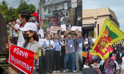 India neighbouring crises