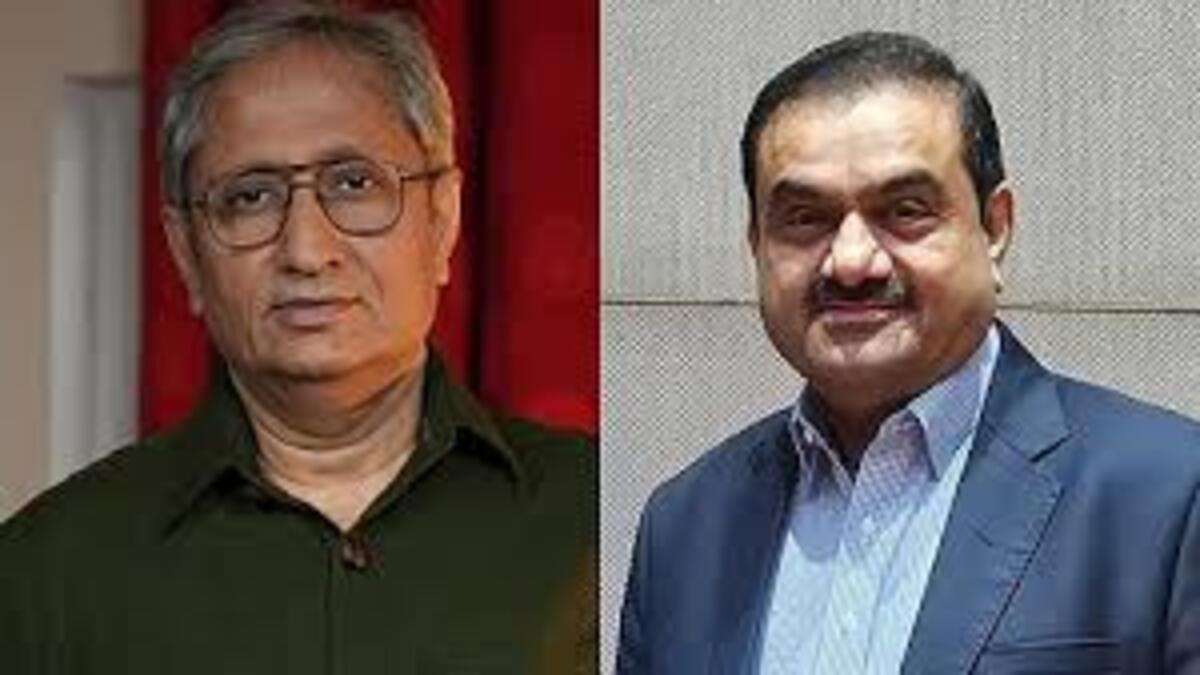 Ravish Kumar vs Adani