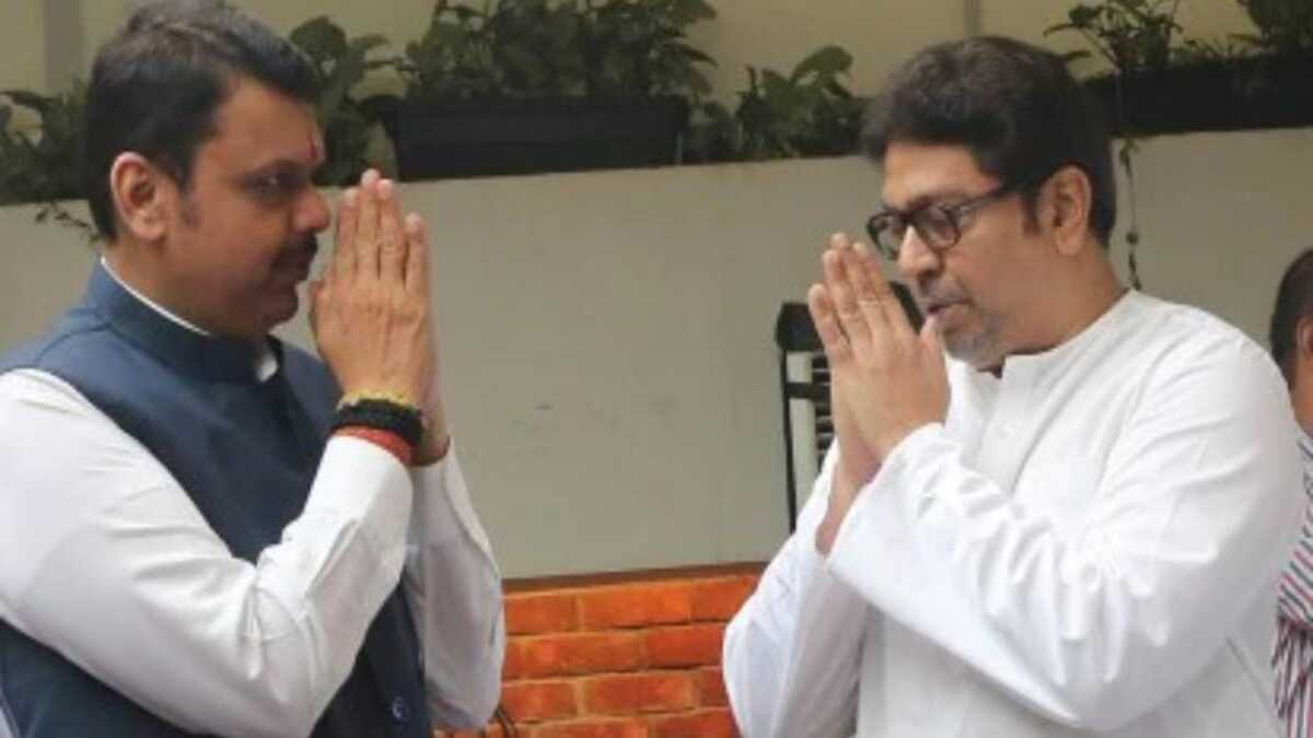  Devendra Fadnavis and Raj Thackeray