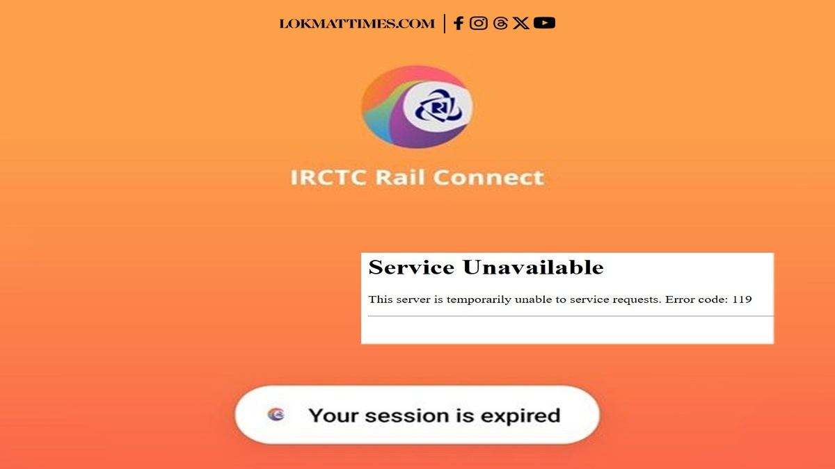 IRCTC Website Crashes Again