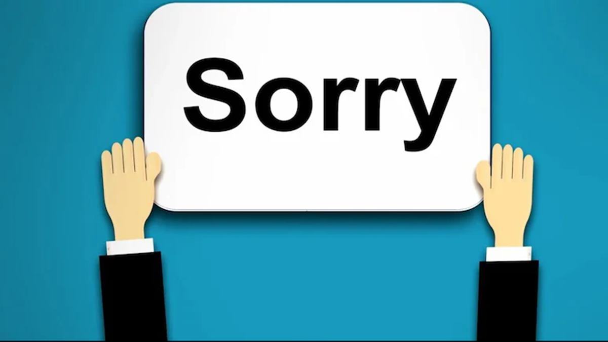 Official Apology Trend