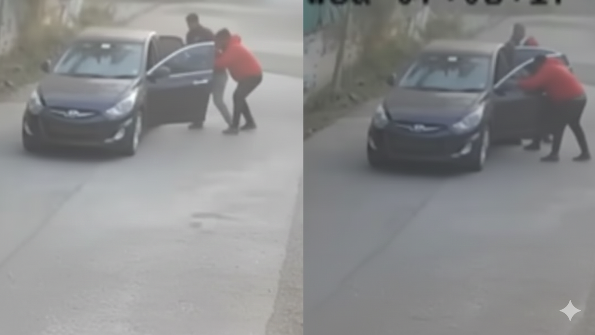 Sachin Gujar Kidnapped CCTV