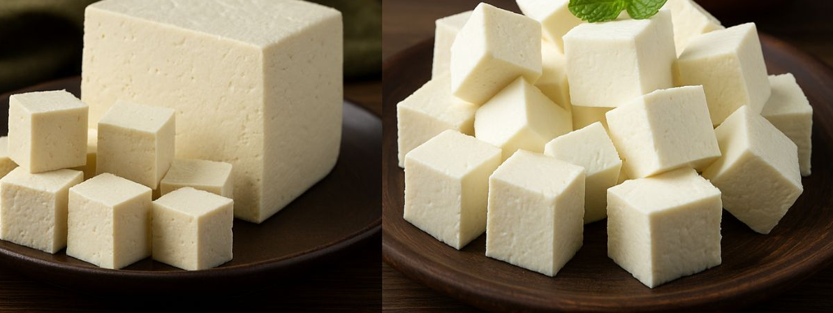 Paneer vs Tofu