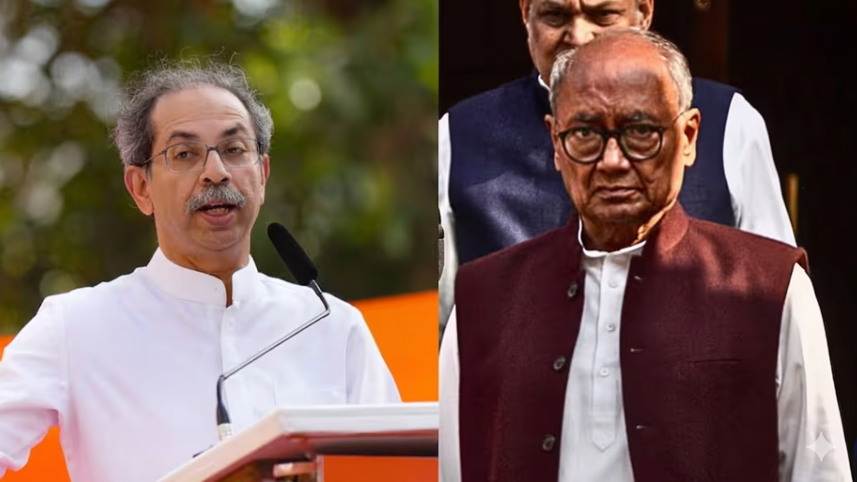 Digvijay Singh Meets Uddhav Thackeray